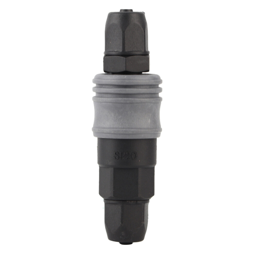 10Pcs Plastic Steel Quick Connectors C Type For 8/10/12Mm Pu Pipe 8711379808884
