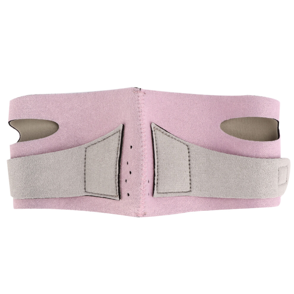 Chin Strap Face Lifting Belt with Slimming Face Mask - Reusable Beauty Product for V Face Lift and Double Chin Elimination
