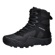 Black Ankle Boots Unisex Snow Boots For Outdoor Mountain Climbing Mid Ankle Boots Thickened Comfortable Hiking 41 EU