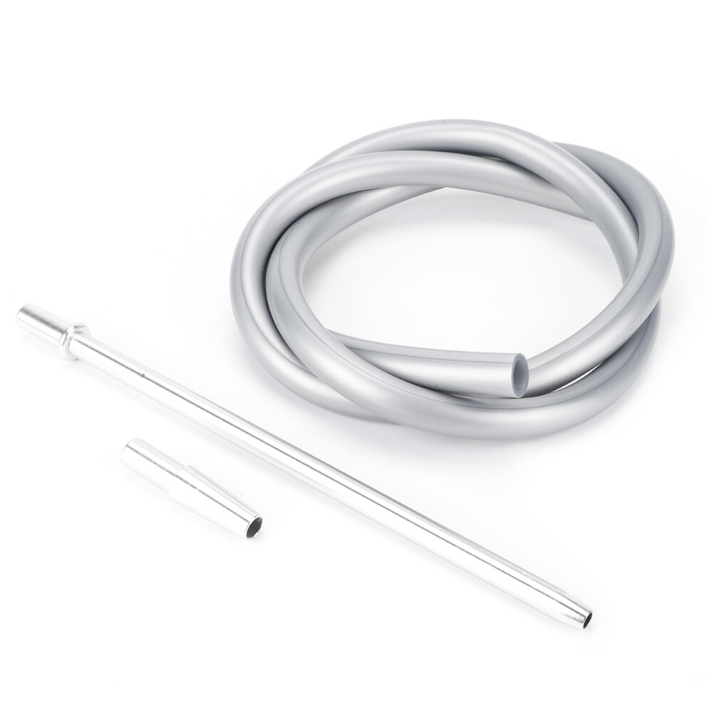 Silver Fashionable Tubing, 6063 Aluminium Alloy, Flexion Prevention Ensures Durability And Ease Of Use In Various Projects