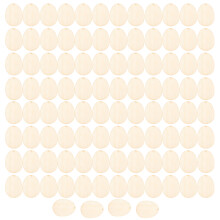 Houten uitgesneden vormen om te beschilderen en te personaliseren, blanco houten schijven voor kerstdecoratie, doe-het-zelf knutselprojecten,