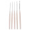 Crochet Hooks for Jewelry Making, Threading Needles with Precision Handle Design, Beading String Tools for Hole Diameter Below 8mm, Time and Labor Sav 7