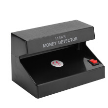 Money Detector For Instant Authentication Of Banknotes And Documents, Featuring A Portable Design And Uv Light Detection For Secure Transactions