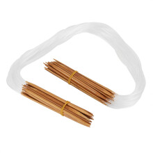 Transparent Tube Knitting Needles, Circular Knitting Needles with Light Weight for Comfort Smoothness Longevity for Sweaters Scarves Hats DIY Yarn Cra