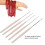 Crochet Hooks for Jewelry Making, Threading Needles with Precision Handle Design, Beading String Tools for Hole Diameter Below 8mm, Time and Labor Sav 6