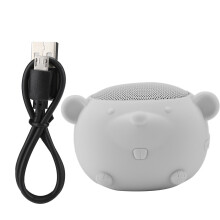 Uroczy głośnik Bluetooth w kształcie zwierzątka, miniaturowy głośnik Bluetooth z funkcją selfie i przenośną konstrukcją, idealny do