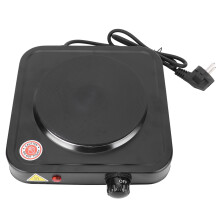 Multipurpose Electric Hot Plate, 1500W High Power Cooking Plate for Rapid Heating, Stainless Steel Compact Burner Ensuring Durability and Safety