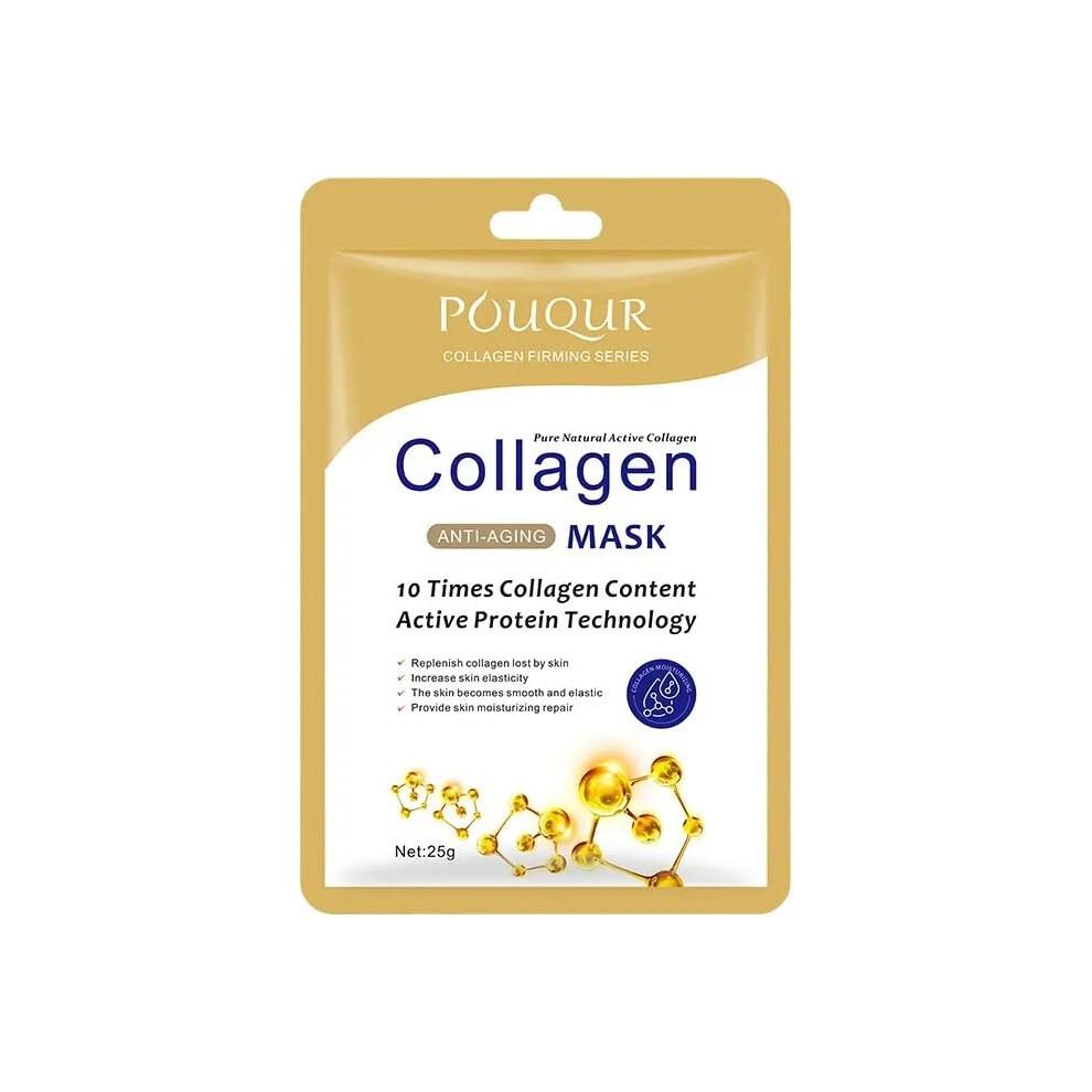 Collagen Face Mask Anti Aging Care Deep Hydration Elasticity Boost Pore Minimizing 25g