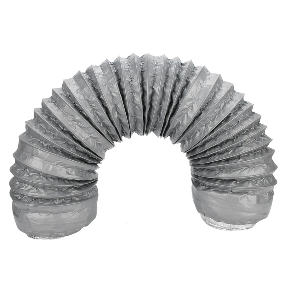 Hvac Ventilation Duct Hose With Noise Reduction And Insulation Features Aluminum Foil Steel Wire Reinforced Pvc Layer Flexible Ducting Hose For 9159805661389