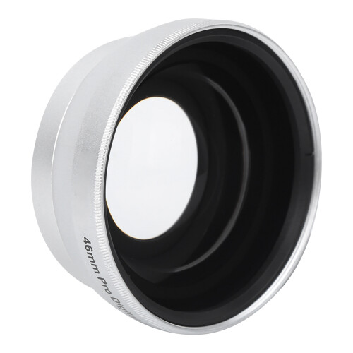 Silber 0,45X 46mm Weitwinkel-Kamera-Objektiv für 62mm Filter 2