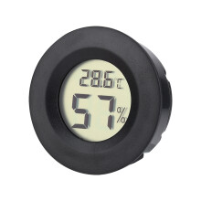Outdoor Humidity Meter with Fahrenheit or Celsius Conversion, Fast Response Mini Digital Hygrometer Gauge Indoor Thermometer, Portable Digital