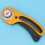Rotary Fabric Cutter, 45mm Sharp Durable Blade for Tailoring & Quilting, Precision Engineering Ensures Clean Cutting, Ergonomically Designed Handle 3