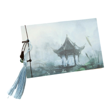 Journal de Kung-fu chinois, papeterie à pages blanches pour immortaliser vos moments, conçu pour les étudiants et les passionnés d'arts martiaux.