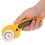 Rotary Fabric Cutter, 45mm Sharp Durable Blade for Tailoring & Quilting, Precision Engineering Ensures Clean Cutting, Ergonomically Designed Handle 4