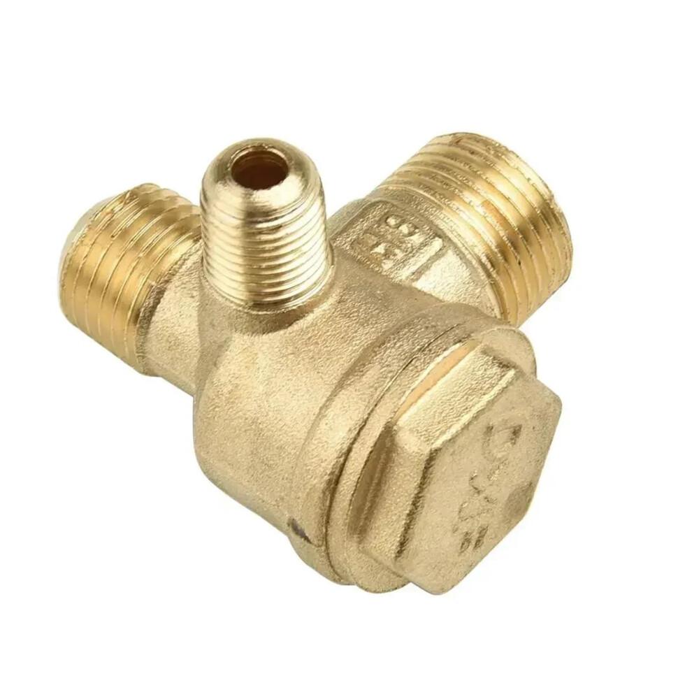 Air Compressor Check Valve 3 Way Male Thread 10X14x16mm Prevent Reverse Airflow 28Cm Fittings 9094768023501