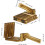 Wooden Tortilla Press and Dumpling Maker for Easy Wrapper Shaping and Consistent Thickness 3