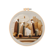 Festival Embroidery Craft Set For Holiday Decorations And-8