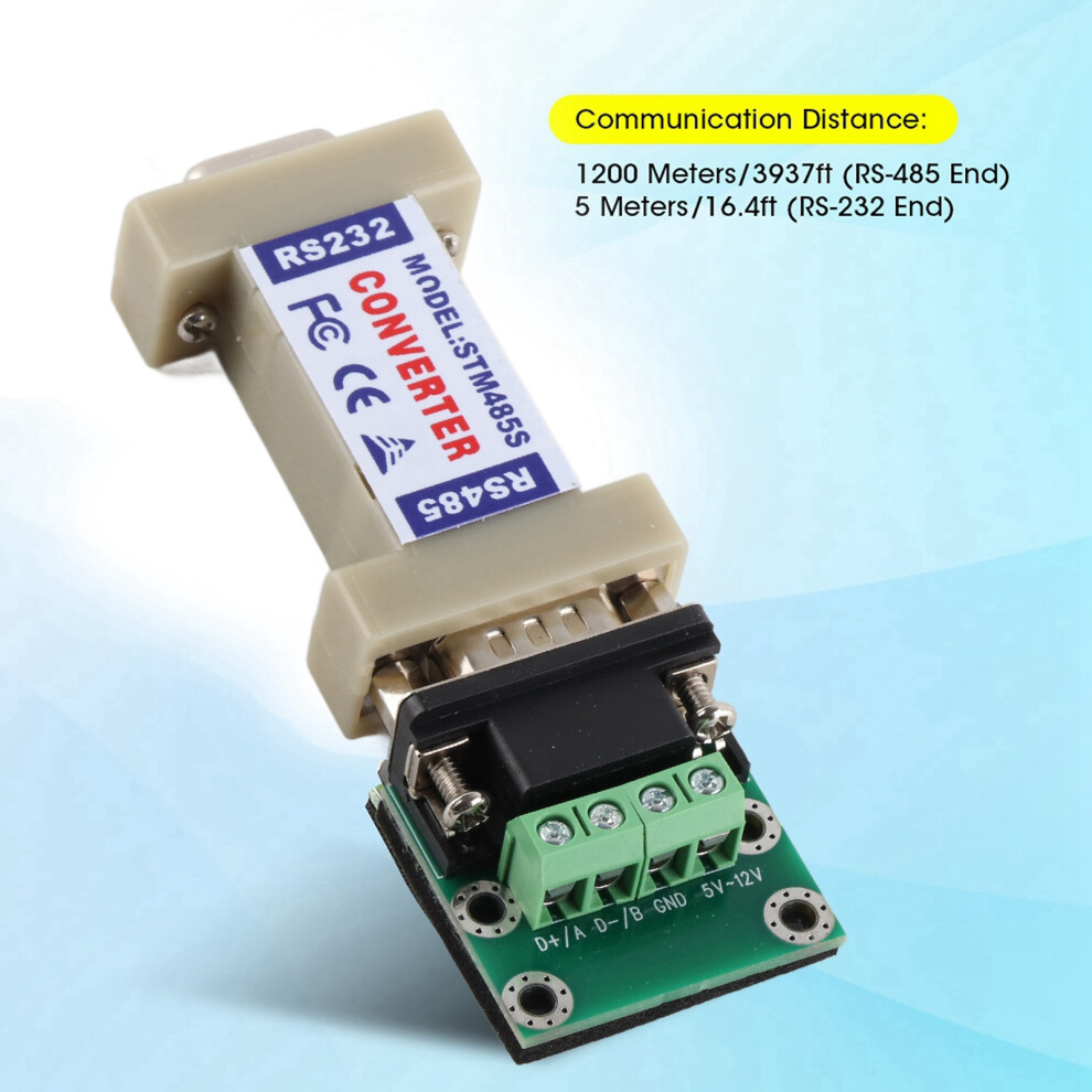 Reliable Rs232 To Rs485 Adapter For Seamless Half Duplex Communication 4911379818362