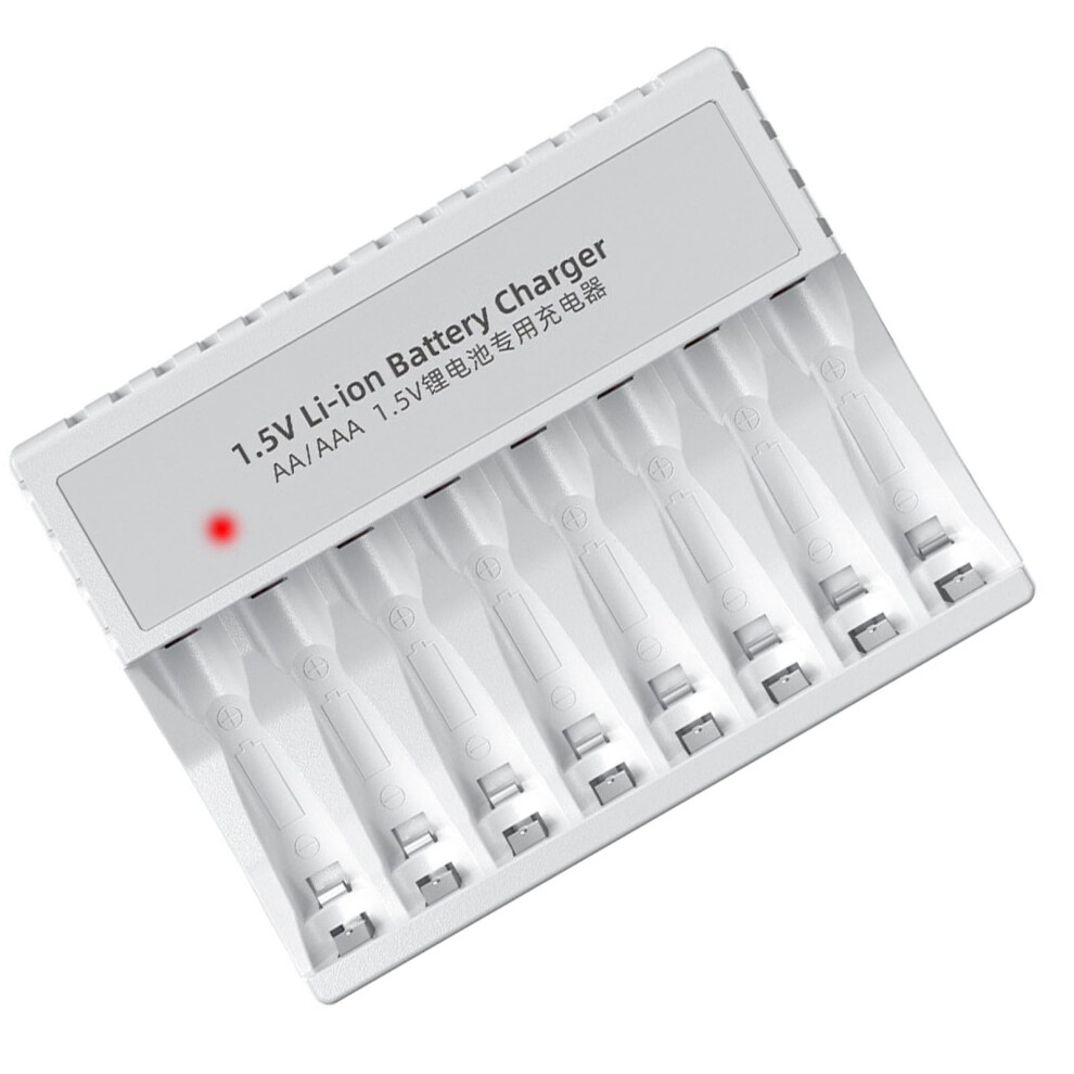 4/8Slot Usb Battery Charging Hubs For Aa 3A 1.5V Lithium Batteries With Intelligent Charging And Led Indicators 9199774800785