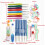 Basic Knitting Supply Kit, Essential Knitting Accessories for Beginners and Professionals, Smooth End and Fine Workmanship (53Pcs) 2