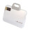 File Organizer Case with Handle, Portable Storage Box Case with Handle Clear Plastic Storage Boxes for A4 Documents, Transparent Design Dustproof Wate 3