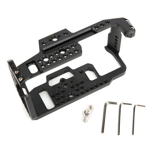 Lightweight Aluminium Camera Cage Frame for BMPCC 4K/6K - Extends Rig Stability 1