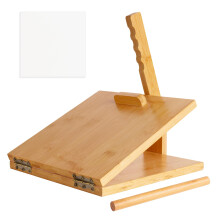 Large 10 Inch Wooden Tortilla Press with Rolling Pin and Parchment Paper for Homemade Tortillas, Roti and Burritos