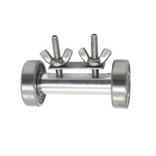 Knife Sharpening Guide with Fixed Angle and Smooth Roller Movement for Professional Honing