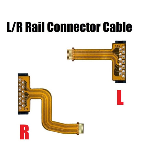For  2  L/R Rail Connector Cable for   2  Magnetic Sockets Ribbon Flex Cable for Joycon2 1