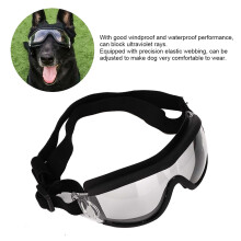 Pet Goggles Waterproof UV-Proof Sunglasses for Dogs, Transparent
