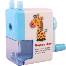 Smooth Cutting Surface Hand Cranked Pencil Sharpener For Students And Office Users, Large Capacity Scrap Chute Non Slip Pad Design, Durable