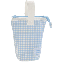 Canvas stoffen telescopische etui, duurzame uitschuifbare transformeerbare tas voor school, kantoor, kunst, tekenen, reizen, dagboek, make-up,