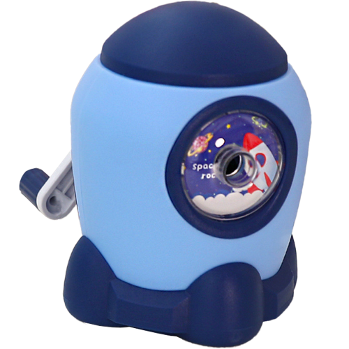 Astronaut Pencil Sharpener, Multi-shape Pencil Compatibility Hand-shake Cartoon Sharpener, Smooth Cutting Surface For Pencil Thickness Adjustable And