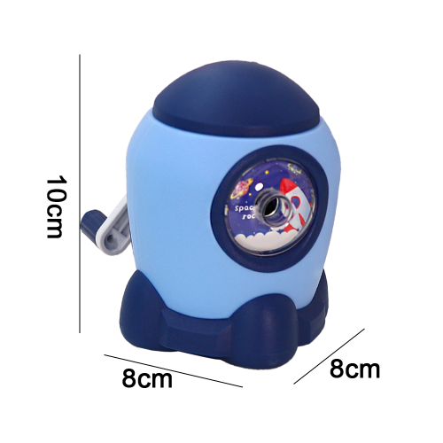 Astronaut Pencil Sharpener, Multi-shape Pencil Compatibility Hand-shake Cartoon Sharpener, Smooth Cutting Surface For Pencil Thickness Adjustable And 1