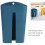 Kitchen Wall Mount Garbage Bag & Tissue Dispenser Storage Holder Dark Blue 11