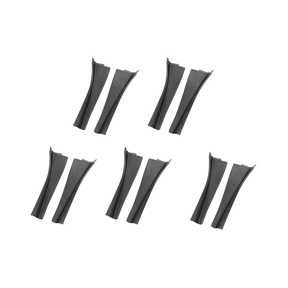 10X Car Front Windshield Wiper Side Trim Cover Water Deflector Cowl Plate Left Right For Qashqai J10 2008-2015 6131556108828