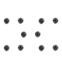 5X for  Coupe 911 718 918 Boxster Cayman Car Center Console Audio Volume Knob Cover CD Control  Button