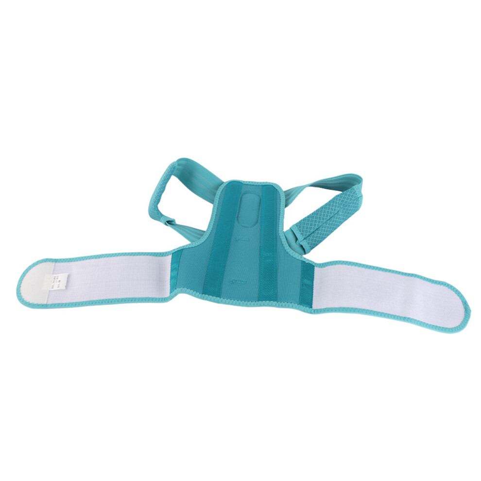Youth Posture Correction Belt Children's Back Support Brace M Size Blue