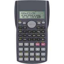 Calcolatrice scientifica con 240 funzioni, progettata ergonomicamente per una presa comoda e risultati accurati (schermo widescreen a 12 cifre, nero,