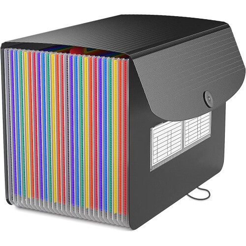 Οργανωτής Αρχείων, Φάκελος Accordion Wallet για Letter A4 Size, Φορητός Οργανωτής Εγγράφων με