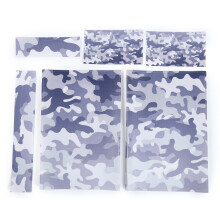 Snow Camouflage Vinyl Wrap Film, Air Release Adhesive Durable Vinyl Film for DIY Projects Heat Transfer Vinyl Scratch Resistant Surface for Multi Purp