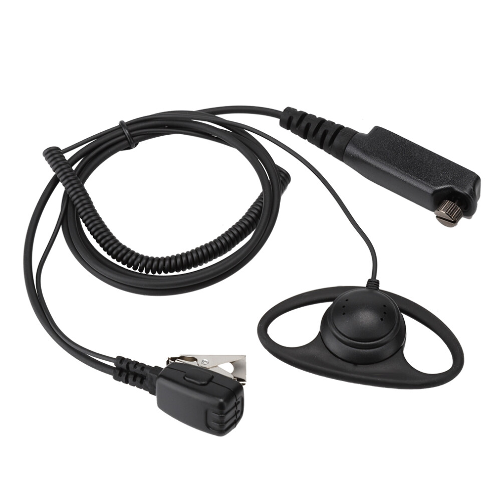 Acoustic Tube Surveillance Headset For Motorola Radios, Professional Acoustic Tube Module With Noise Reduction Microphone, D Shape Earpiece For Cp200d 9176269270254