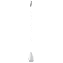 Mixology Spoon, Superior Design Stainless Steel, Perfect for Bartenders and Home Mixologists