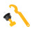 Tile Leveling System Wall Leveler Tool Kit for Even Tile Installation Reusable Plastic DIY Construction Accessories 4