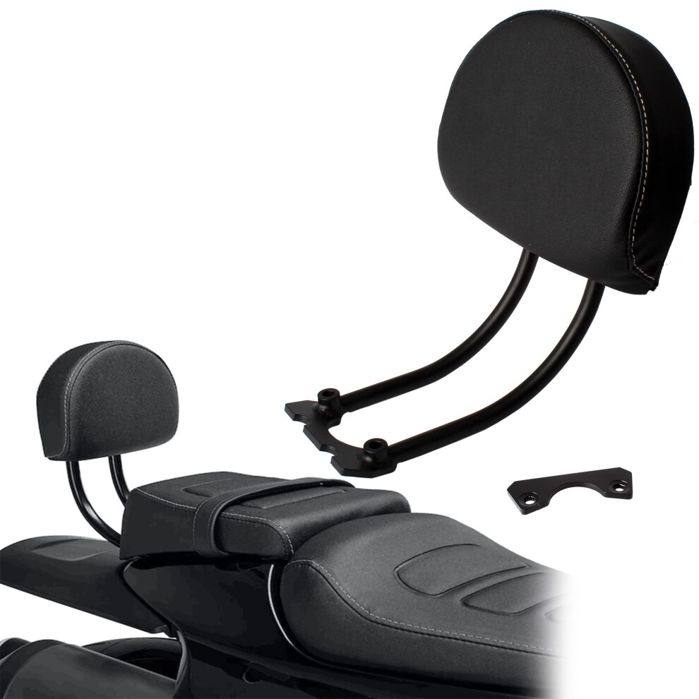 Motorcycle Sissy Bar Rear Passenger Backrest Kit With Hardware For Sportster S Rh1250s 20212022 Black 9199774806497