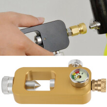 8mm Oxygen Scuba Diving Adapter with Pressure Gauge for Underwater Snorkeling