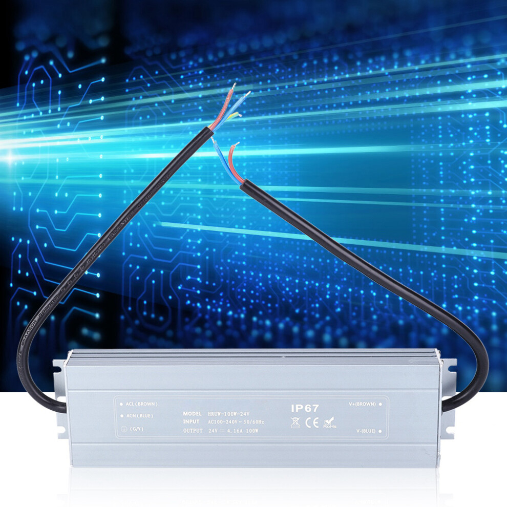 Hruw-100W-24V Waterproof Ip67 Power Supply 100W 24Vdc 7901379830485