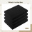 Foam Inserts For Tool And Cases, 4Piece Set, PreCut Grid, ShockAbsorbing, Black Polyurethane 4