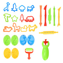 Creative Play Dough Tools Educational Toy Fine Motor Skills Development Plastic Molds Set Non-Toxic Child-safe Design Easy To Clean Imaginative Play