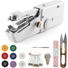 Mini Sewing Wizard, Handheld Sewing Machine for Seamless Stitches, Beginner Friendly Portable Sewing Solution for Your Daily Needs